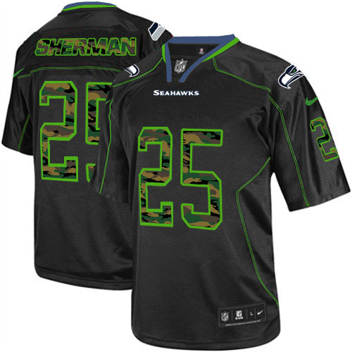 Women's Game Cassius Marsh Nike Jersey Black - #91 Fashion NFL Seattle Seahawks